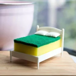 Space Savvy Küche & Esszimmer-Küchenschwammhalter – Kreativer Organizer für Spülutensilien