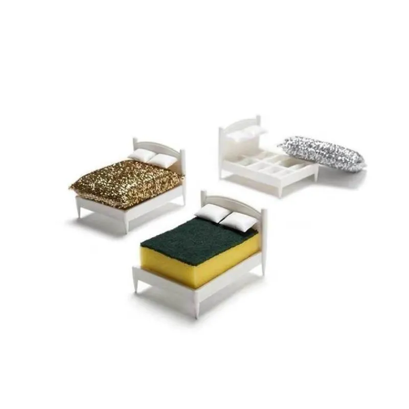 Space Savvy Küche & Esszimmer-Küchenschwammhalter – Kreativer Organizer für Spülutensilien