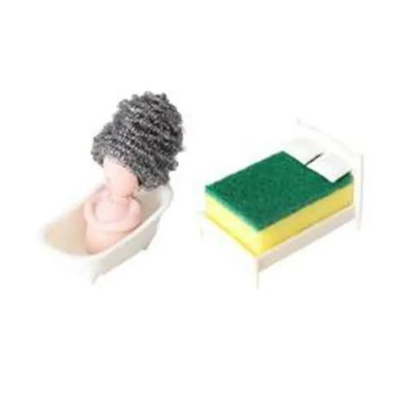 Space Savvy Küche & Esszimmer-Küchenschwammhalter – Kreativer Organizer für Spülutensilien