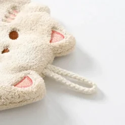 Tom Küche & Esszimmer-Küchentuch mit Cartoon-Katze – saugfähiges Mikrofaser-Reinigungstuch mit Schlaufe