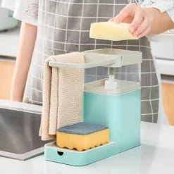 The Culinary Kit Küche & Esszimmer-Küchentuchhalter-Seifenspender - Multifunktionales Küchenzubehör