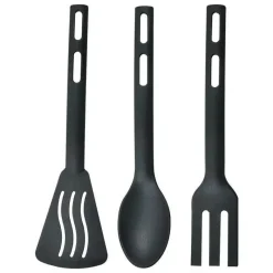 Tom Küche & Esszimmer-Küchenutensilien-Set aus Silikon – Campingspatel, Schlitzlöffel