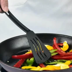 Tom Küche & Esszimmer-Küchenutensilien-Set aus Silikon – Tragbares Camping-Besteck und Löffel