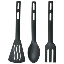 Tom Küche & Esszimmer-Küchenutensilien-Set aus Silikon – Tragbares Camping-Besteck und Löffel