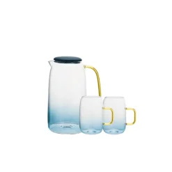 The Cozy Mug Küche & Esszimmer-Keppel Wasserkrug-Set – Elegantes Trinkgeschirr für Veranstaltungen zu Hause