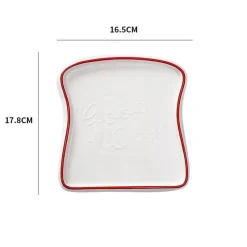 Elegance at the Table Küche & Esszimmer-Keramik-Brotteller - Dekoratives Küchengeschirr