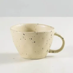 Tom Küche & Esszimmer-Keramik-Espressotassen-Set für Paare – Einzigartiges Trinkgeschirr für gemeinsame Momente