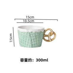 Plates u0026 More Küche & Esszimmer-Keramik-Keksgeschirr-Set – Kreative Snack-Dessert-Kaffeeteller