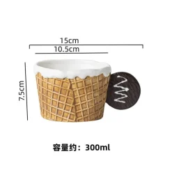 Plates u0026 More Küche & Esszimmer-Keramik-Keksgeschirr-Set – Kreative Snack-Dessert-Kaffeeteller