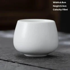 Plates u0026 More Küche & Esszimmer-Keramik-Kung-Fu-Teetasse – kleine Kaffeetasse aus Porzellan