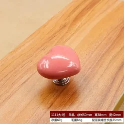 Comfort u0026 Style Gadgets Für Zuhause-Keramik-Schrankgriff in Herzform – dekorativer Türknauf-Akzent