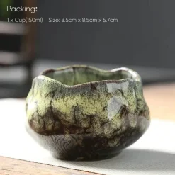 Plates u0026 More Küche & Esszimmer-Keramiktasse mit Lotusblume – Teetasse aus hochwertigem Porzellan