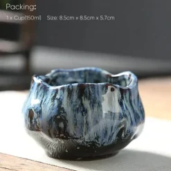 Plates u0026 More Küche & Esszimmer-Keramiktasse mit Lotusblume – Teetasse aus hochwertigem Porzellan