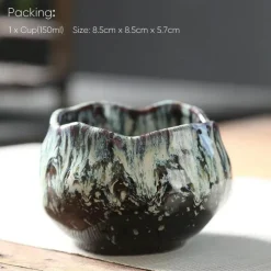 Plates u0026 More Küche & Esszimmer-Keramiktasse mit Lotusblume – Teetasse aus hochwertigem Porzellan