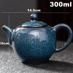 Plates u0026 More Küche & Esszimmer-Keramik-Teekannen-Set – Sternenglasur-Yixing-Gaiwan-Teekannen