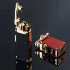 Cozy Living Camping Im Freien|Outdoor-Artikel-Kerosinfeuerzeug aus Metall – langlebiges Benzin-Feuerzeug