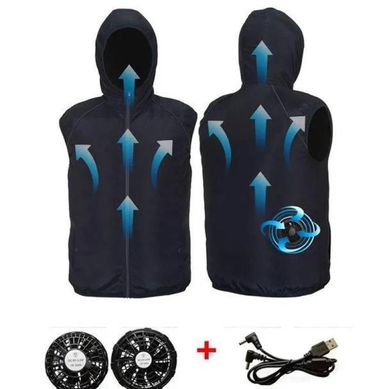 Herren Wilderness Haven Herrenbekleidung|Outdoor-Artikel-Kühlende Fanjacke – leichte Outdoor-Sommerbekleidung