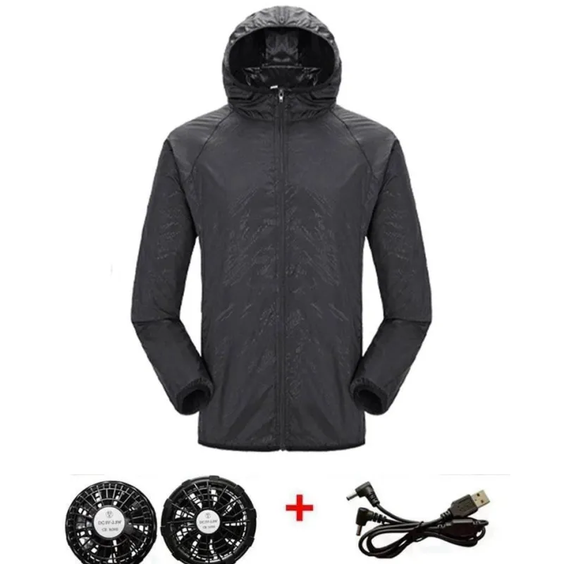 Herren Wilderness Haven Herrenbekleidung|Outdoor-Artikel-Kühlende Fanjacke – leichte Outdoor-Sommerbekleidung
