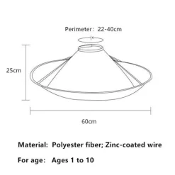 Aqua Essence Badezimmer-Kids Hair Cutting Cape - Reusable Salon Apron for Children