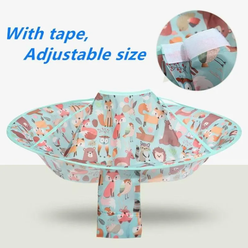 Aqua Essence Badezimmer-Kids Hair Cutting Cape - Reusable Salon Apron for Children