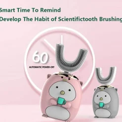 Aqua Essence Badezimmer-Kids Ultrasonic Toothbrush - Smart Silicone Dental Care for Children