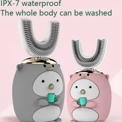 Aqua Essence Badezimmer-Kids Ultrasonic Toothbrush - Smart Silicone Dental Care for Children