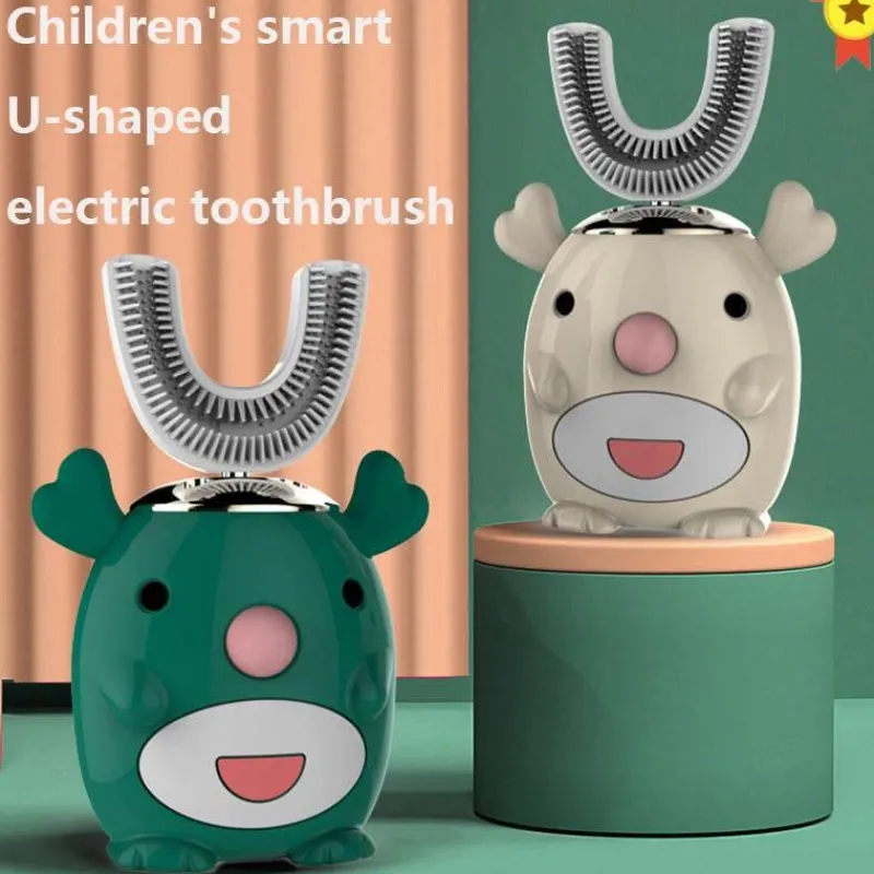 Aqua Essence Badezimmer-Kids Ultrasonic Toothbrush - Smart Silicone Dental Care for Children