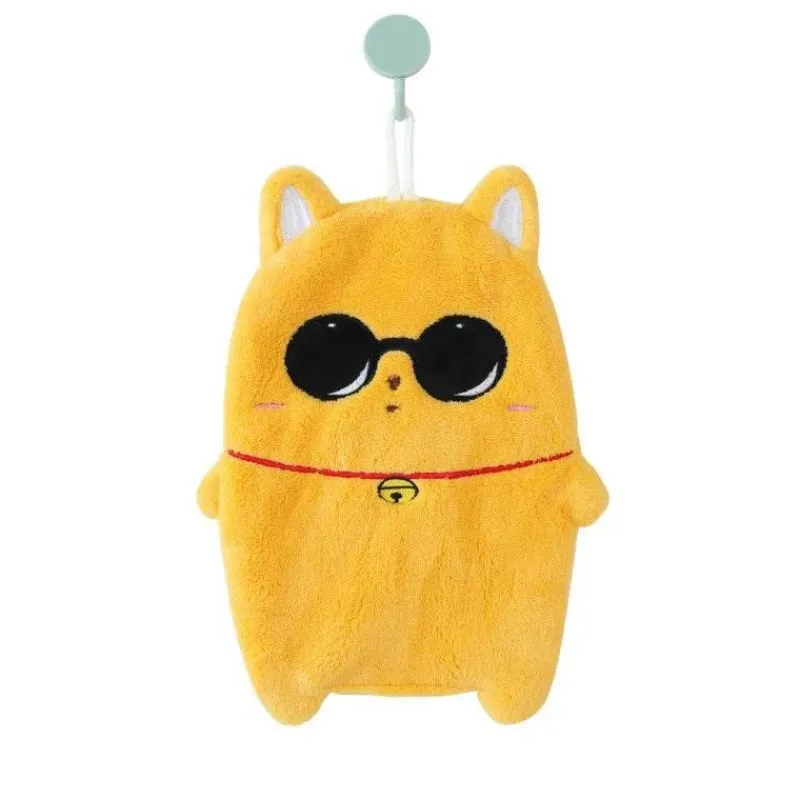 Tom Küche & Esszimmer-Kinder-Handtuch mit Cartoon-Tiermotiv, dickes, doppellagiges Handtuch für zu Hause