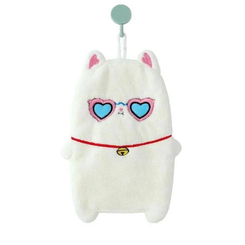 Tom Küche & Esszimmer-Kinder-Handtuch mit Cartoon-Tiermotiv, dickes, doppellagiges Handtuch für zu Hause