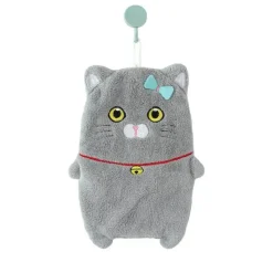 Tom Küche & Esszimmer-Kinder-Handtuch mit Cartoon-Tiermotiv, dickes, doppellagiges Handtuch für zu Hause