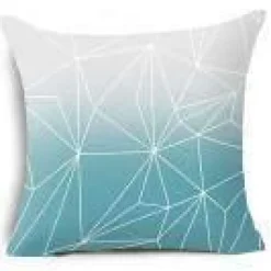 Cozy Haven Bettzeug-Kissenbezüge mit geometrischen Formen – Moderne Dekokissen