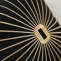 Pillow Haven Bettzeug-Kissenbezüge mit Stickerei, 50 x 50 cm, dekorative Kissenbezüge für Zuhause und Hotel