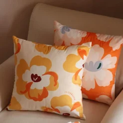 Cozy Cushions Bettzeug-Kissenbezug mit Blumenmuster - Dekorativer Kissenbezug