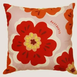 Cozy Cushions Bettzeug-Kissenbezug mit Blumenmuster - Dekorativer Kissenbezug