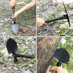 Gear Up u0026 Go Outdoor-Artikel|Outdoor-Gadgets-Klappbare Gartenschaufel – tragbares, einfaches Grabwerkzeug