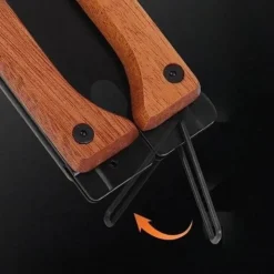 Trail Tech Outdoor-Gadgets|Outdoor & Garten-Klappbare Handsäge – vielseitiges Tischlerwerkzeug mit zwei Schneiden für präzise Schnitte