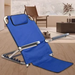 Tranquil Touch Mobilitäts- Und Support-Tools|Gesundheits-Gadgets-Klappbare Rückenlehnenstütze - Liegesitzhilfe für Senioren