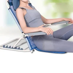 Tranquil Touch Mobilitäts- Und Support-Tools|Gesundheits-Gadgets-Klappbare Rückenlehnenstütze - Liegesitzhilfe für Senioren