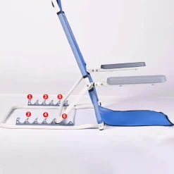 Tranquil Touch Mobilitäts- Und Support-Tools|Gesundheits-Gadgets-Klappbare Rückenlehnenstütze - Liegesitzhilfe für Senioren