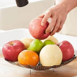 Deco Küche & Esszimmer-Klappbarer Dampfgarer aus Edelstahl – Küchenwerkzeug für Gemüse