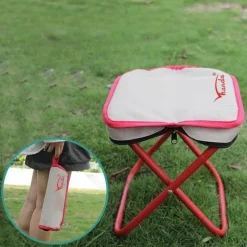 Wild u0026 Free Gear Camping-Werkzeuge|Outdoor-Gadgets-Klappbarer Hocker aus Edelstahl – leichtes, platzsparendes Design