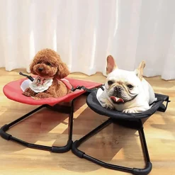 TailTrend Haustierzubehör|Reinigungswerkzeuge Für Haustiere-Klappbarer Schaukelstuhl für Haustiere – tragbarer Entspannungssitz für drinnen und draußen