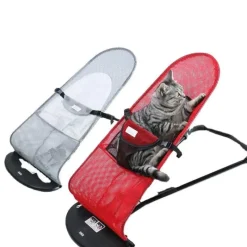 TailTrend Haustierzubehör|Reinigungswerkzeuge Für Haustiere-Klappbarer Schaukelstuhl für Haustiere – tragbarer Entspannungssitz für drinnen und draußen