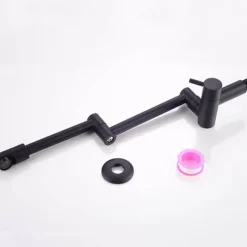 The Culinary Kit Küche & Esszimmer-Klappbarer Topffüller-Wasserhahn aus Chrom zur Wandmontage