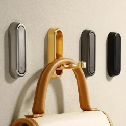 Room to Spare Aufbewahrung Und Organisation-Klappbarer Wandhaken – Versteckter Handtuch- und Kleiderbügel aus Edelstahl