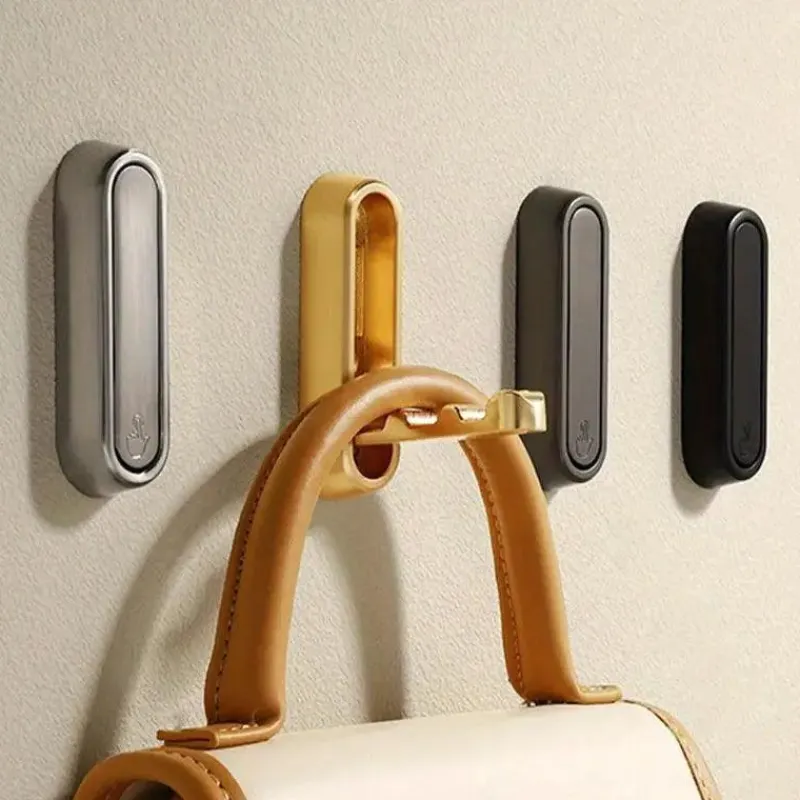 Room to Spare Aufbewahrung Und Organisation-Klappbarer Wandhaken – Versteckter Handtuch- und Kleiderbügel aus Edelstahl