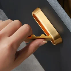 Room to Spare Aufbewahrung Und Organisation-Klappbarer Wandhaken – Versteckter Handtuch- und Kleiderbügel aus Edelstahl