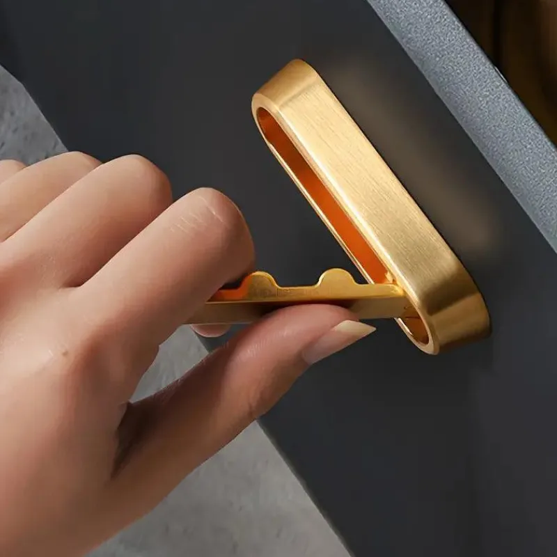 Room to Spare Aufbewahrung Und Organisation-Klappbarer Wandhaken – Versteckter Handtuch- und Kleiderbügel aus Edelstahl