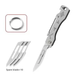 The Outdoor Vault Camping-Werkzeuge|Heimwerkzeuge-Klappbares Campingmesser - Outdoor-Werkzeug aus Edelstahl