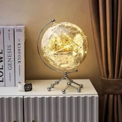 Illuminate Home Beleuchtung-Klare Globus-Dekoration – Transparenter Akzent für Ihr Zuhause